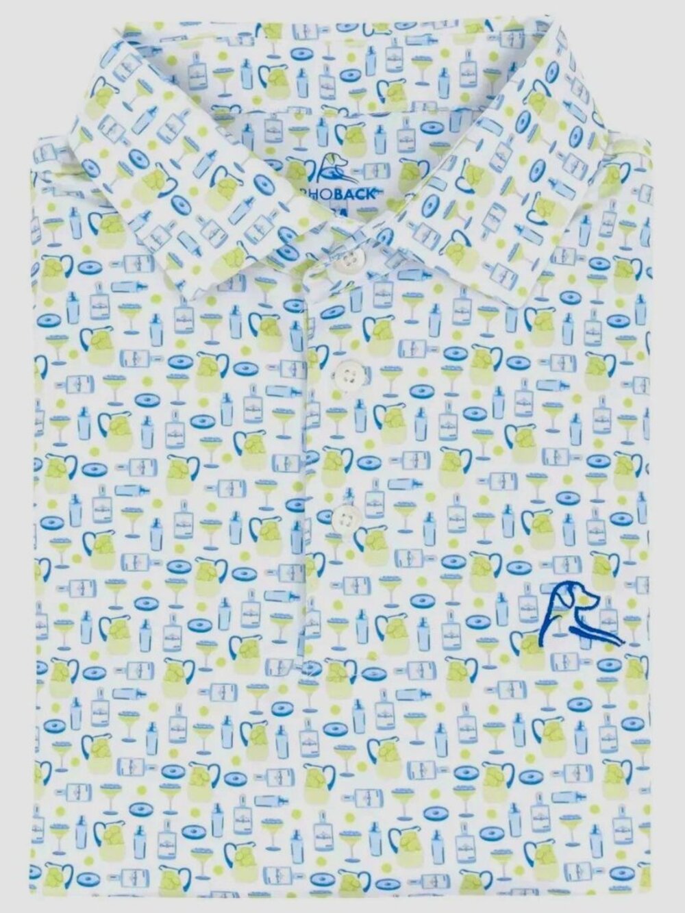 Rhoback Men's Performance Margarita Polo Shirt